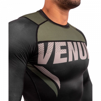 Venum Rashguard One FC Impact khaki lang